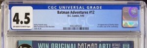 Batman Adventures #12 (1993) - CGC 4.5 - 1st Harley Quinn