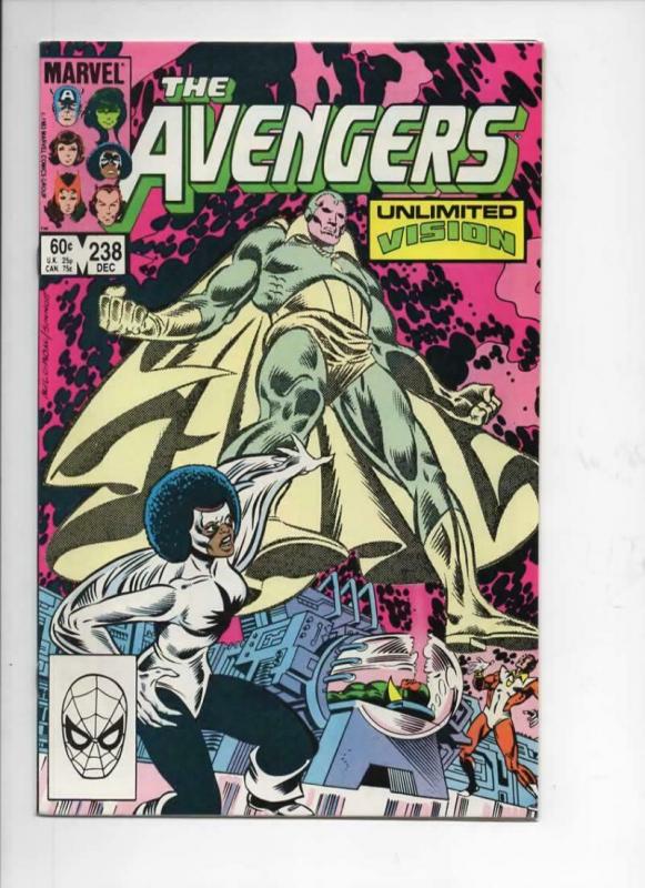 AVENGERS #238, VF+, Vision, Captain Marvel, 1963 1983, more Marvel in store