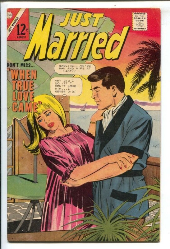 Just Married #48 1966-Charlton-wedding story-tropical romance-FN