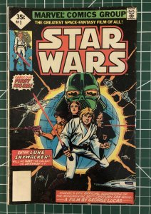 Star Wars #1, 2, 3 (1977) Whitman, Distributed in $0.99 polybagged multipacks