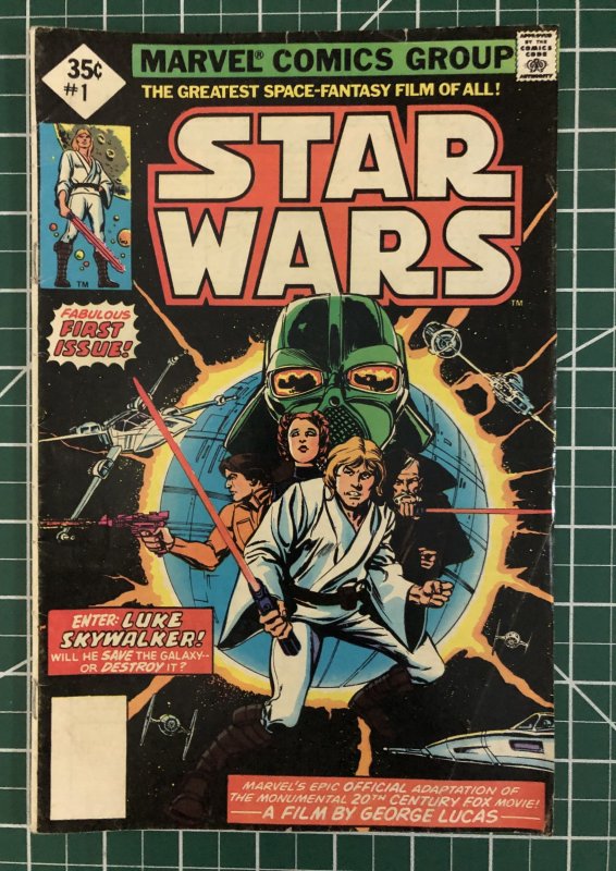 Star Wars #1, 2, 3 (1977) Whitman, Distributed in $0.99 polybagged multipacks