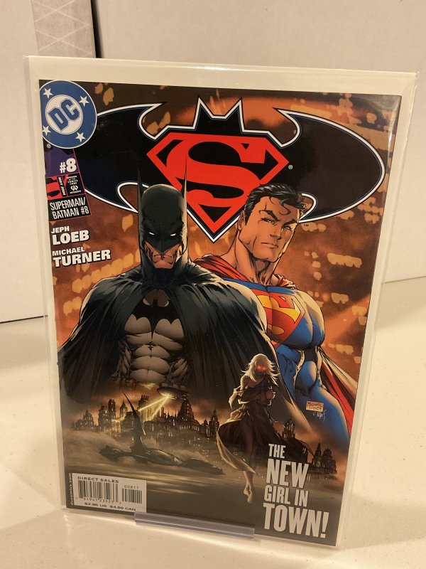 Superman/Batman #8 9.0 (our highest grade)  2004 Michael Turner Art and Cover!