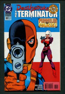Deathstroke Terminator #32 ( 9.0 VFN/NM)  Marv Wolfman / Wirld Tour / 1994
