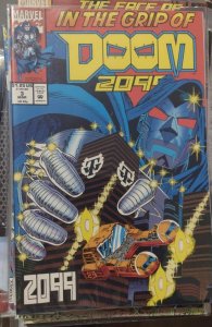 DOOM 2099 # 3  1993 MARVEL disney  doctor doom  in the future tiger wylde