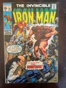 Iron Man #24 (1970) - FN/VF