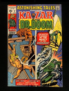 Astonishing Tales #2 Ka-Zar Doctor Doom!