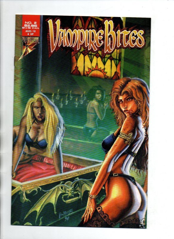 Vampire Bites #1 - Brainstorm - Vamperotica - 1995 - NM