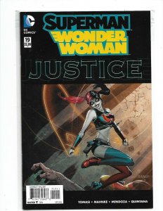 HARLEY QUINN COVER SUPERMAN WONDER WOMAN #19 1ST PRINTING (SEP, 2015) DC nw05