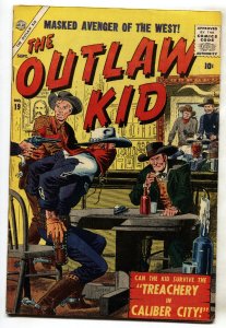 Outlaw Kid #19--1957--Severin cover--Atlas--Western--FN