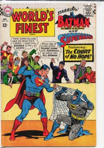 World's Finest Comics #163 (1966) Superman and Batman and Robin
