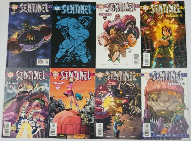 Sentinel #1-12 VF/NM complete series - sean mckeever - udon - marvel tsunami set