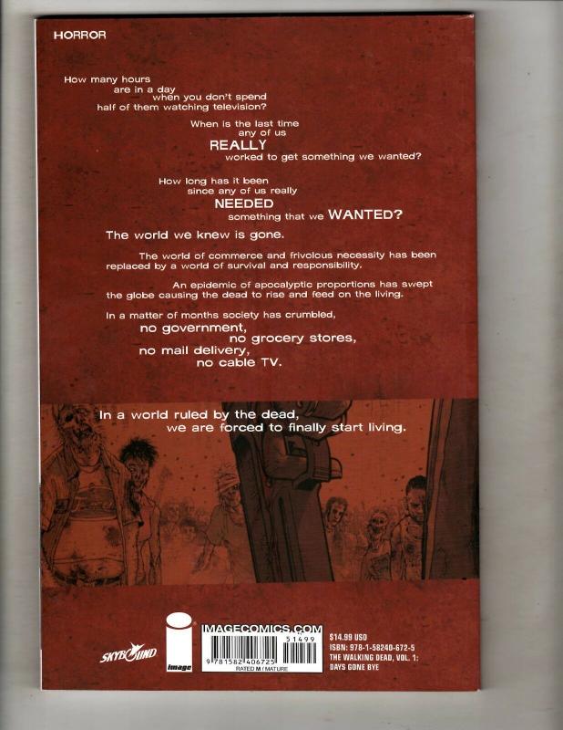 The Walking Dead Vol. # 1 Image Comics TPB Graphic Novel Comic Book 17th Pr J346