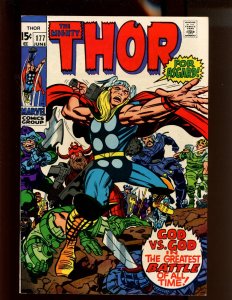 Thor #177 - Jack Kirby Cover Art! (6.5/7.0) 1977