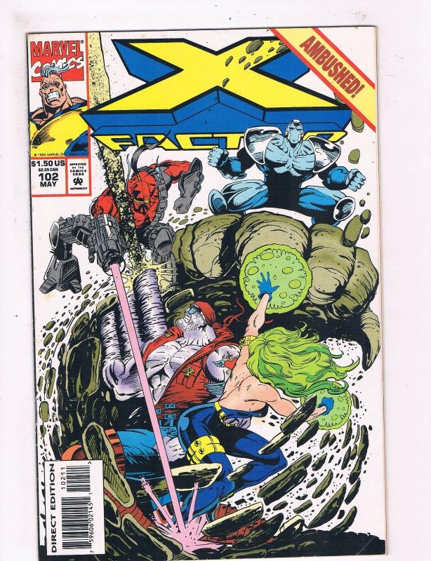 X-Factor #102 FN/VF 1st Print Marvel Comic Book X-Men Random X-Force DE3