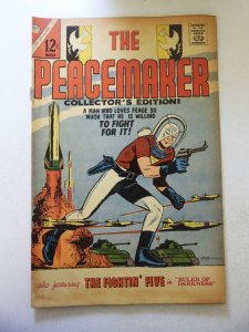The Peacemaker #1 (1967) VG- Cond moisture stains, cover detached at 1 staple