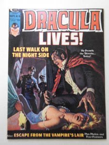 Dracula Lives #8 (1974) Colon Art! Sharp VF-NM Condition!