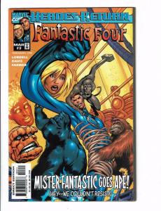 Lot of 4 Fantastic Four Heroes Return Marvel Comic Books #1 2 3 4 BH28