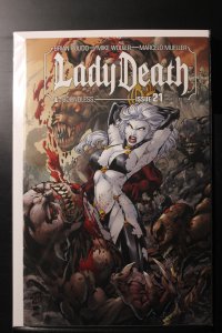 Lady Death #21 Wraparound variant (2012)