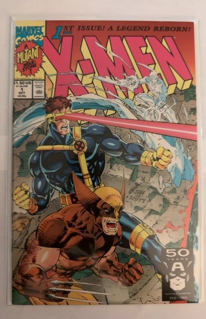 X-Men #1 Wolverine and Cyclops Cover (1991)