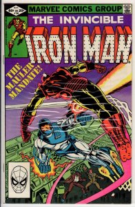 Iron Man #156 Direct Edition (1982) 7.0 FN/VF