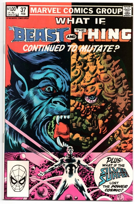 What if? #37 VF/NM (Beast and the Thing Continued to Mutate? Read to find out!)