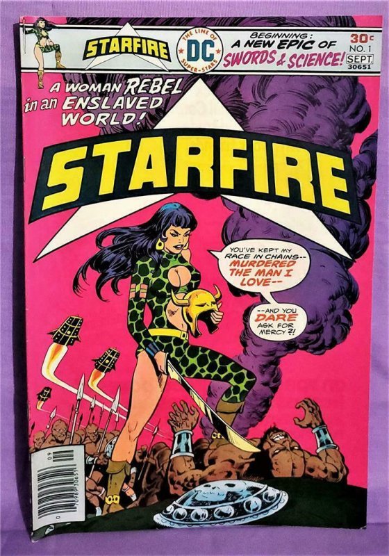 David Michelinie STARFIRE #1 Mike Vosburg Bronze Age DC (DC, 1976)!