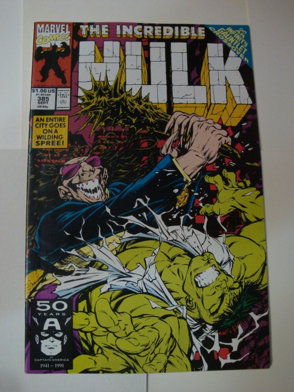 Incredible Hulk #385 Peter David Story Dale Keown Cover & Art