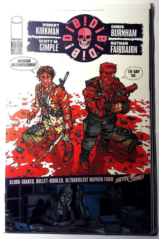 Die!Die!Die! (Mission Accomplished) #1 B (2018) Skybound Var 1st Print Comic