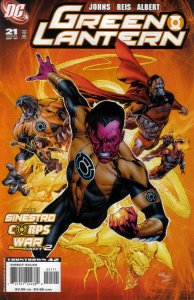 Green Lantern (4th Series) #21 VF ; DC | Geoff Johns Sinestro Corps War 2