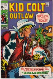 Kid Colt Outlaw #145 (Apr-70) FN/VF Mid-High-Grade Kid Colt