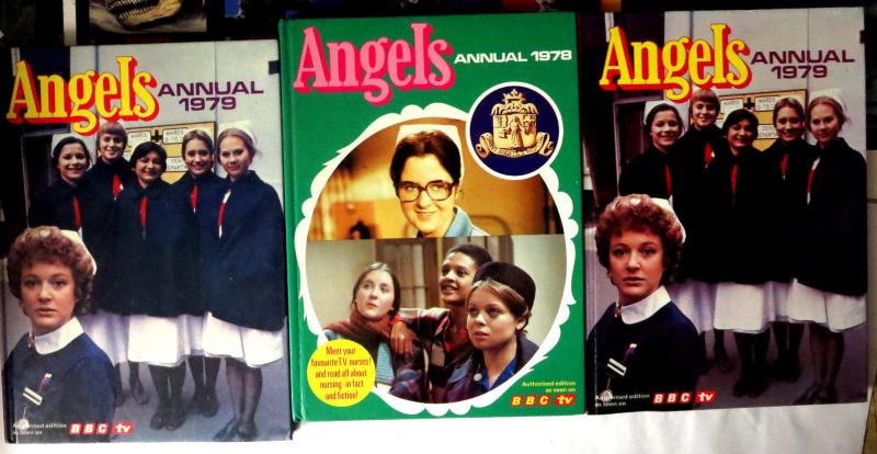 Angels - 3 British Annuals UK HB VF\+ Based on BBC TV series 1978-1979 nurses