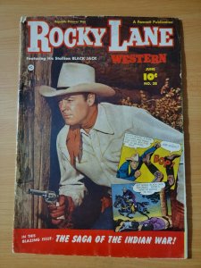 Rocky Lane Western #38 ~ VERY GOOD VG ~ 1952 Fawcett Comics