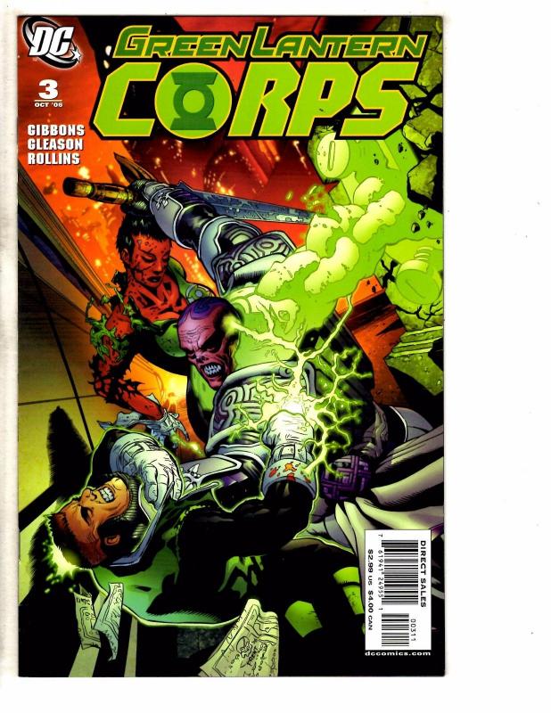 Lot Of 6 Green Lantern Corps DC Comic Books # 1 2 3 4 5 6 Flash Batman Atom RC15