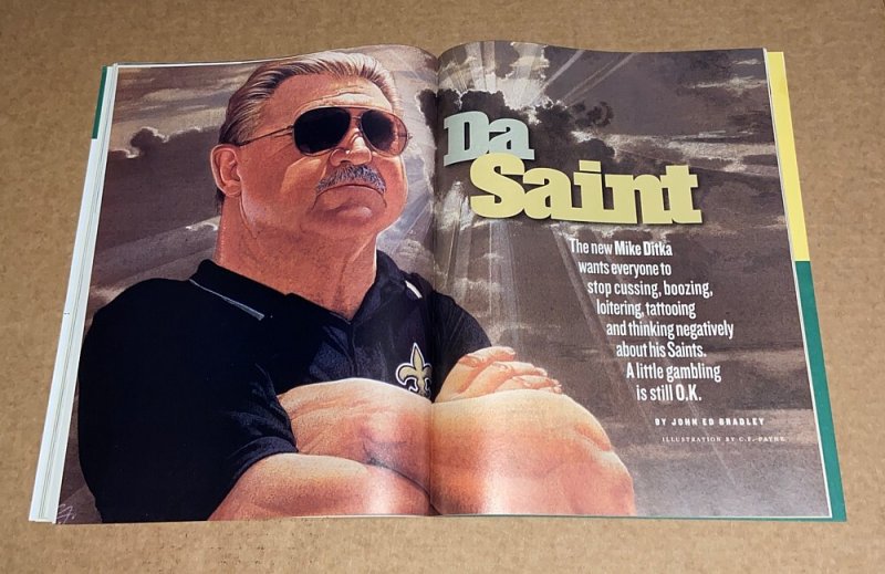 Sports Illustrated ( 8.0 VFN)  Mike Ditka /  July 1998