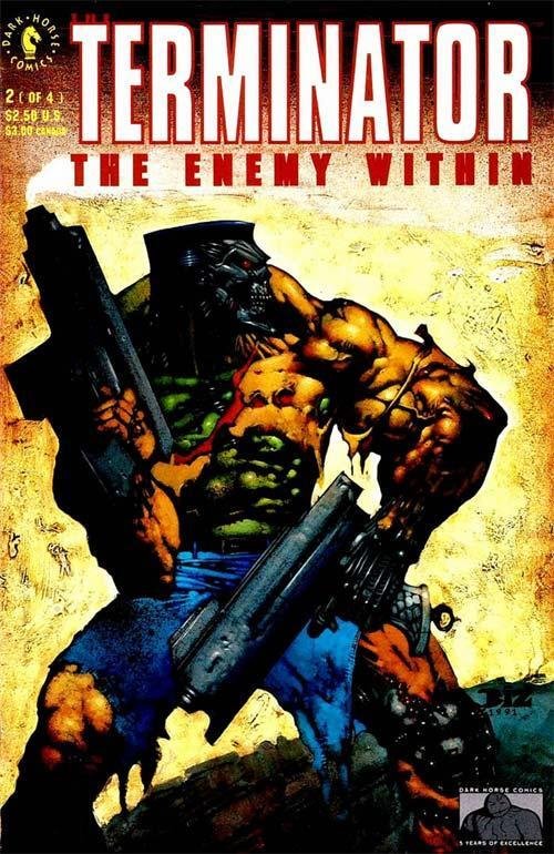 TERMINATOR: THE ENEMY WITHIN #02 (1991) SIMON BISLEY | COPPER AGE
