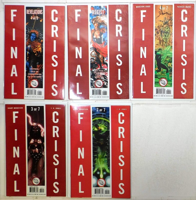 Final Crisis Lot 5 #3 x2, Revelations 2, Rogues 3, Superman Beyond 2 DC Comics