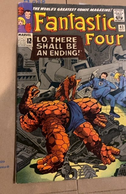 Fantastic Four #43 (1965)Lo shall be an ending