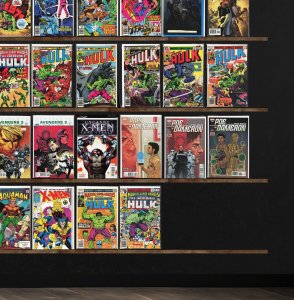 Huge Lot 150+ Comics with Marvel Super Heroes, The Incredible Hulk & More!