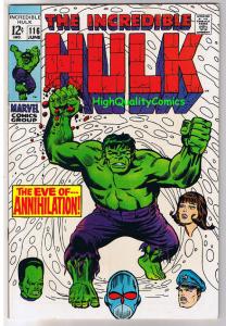 HULK #116, VF, Bruce Banner, Leader, Trimpe, Radiation, more Hulk in store