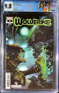 ?? Wolverine #9 Wolverine vs Alien Variant?  CGC 9.8 ? X-Men crain