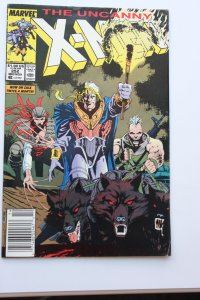 The Uncanny X-Men #252 Newsstand (1989) X-Men NM
