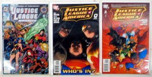 Justice League America Lot 3 #0, 2nd Series 0, 2 1994 DC Hawkman Superman Comics