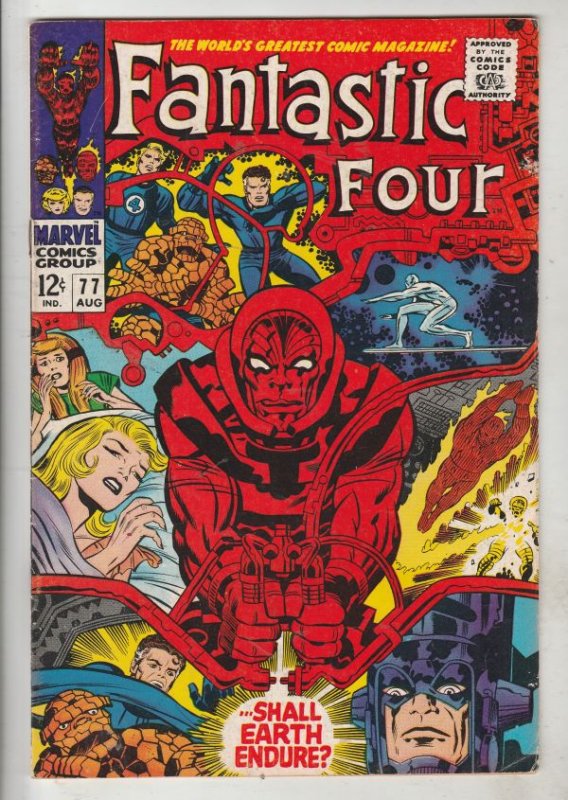 Fantastic Four #77 (Aug-68) VF High-Grade Fantastic Four, Mr. Fantastic (Reed...