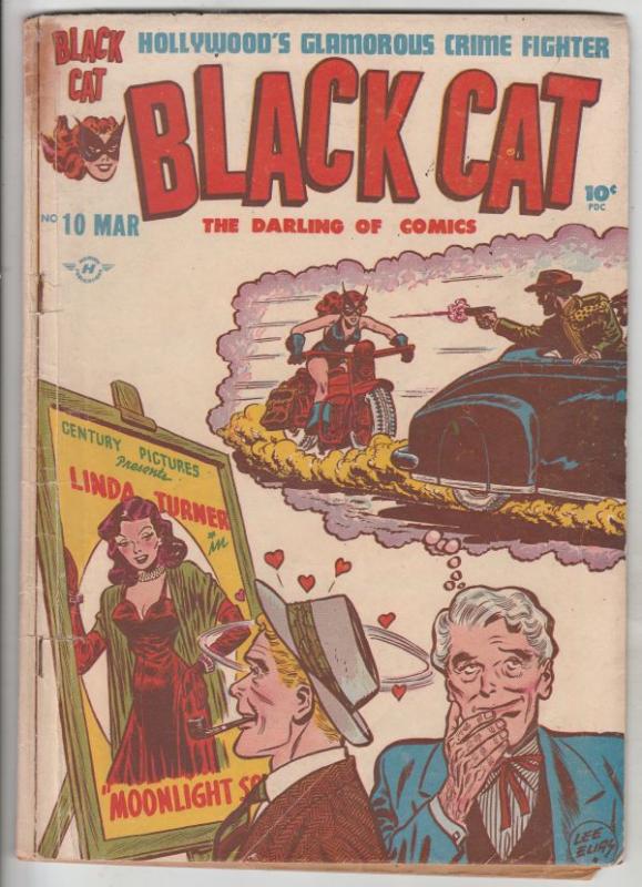 Black Cat #10 (Mar-48) VG+ Affordable-Grade Black Cat