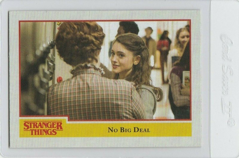 Stranger Things No Big Deal 6 Topps Netflix 2018 Season One trading card