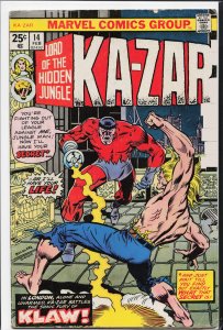 Ka-Zar #14 (1976) Ka-Zar
