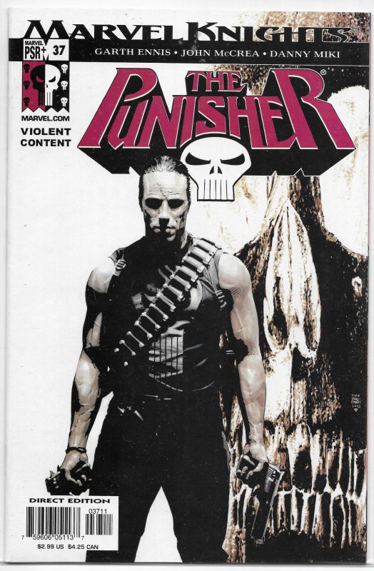 Punisher (vol. 6, 2001) #37 VG (Confederacy of Dunces 5) Ennis/McCrea