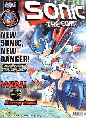 Sonic the Comic #168 VF ; Fleetway Quality | Hedgehog