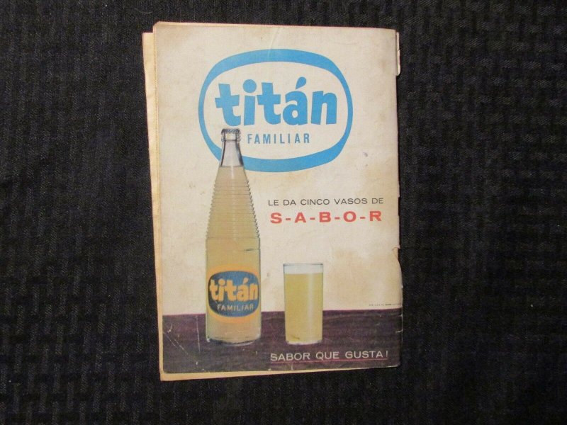 1966 CARCA JADA Digest Magazine #128 GD 2.0 Mexico Spanish Risque Cartoons