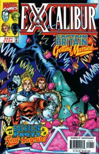 Excalibur #124 VF/NM ; Marvel | Penultimate Issue Bachelor Party